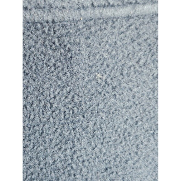 Orvis Men's M Full Zip Fleece Jacket W/Pockets Blue Long Sleeve Patch Logo - Picture 10 of 10